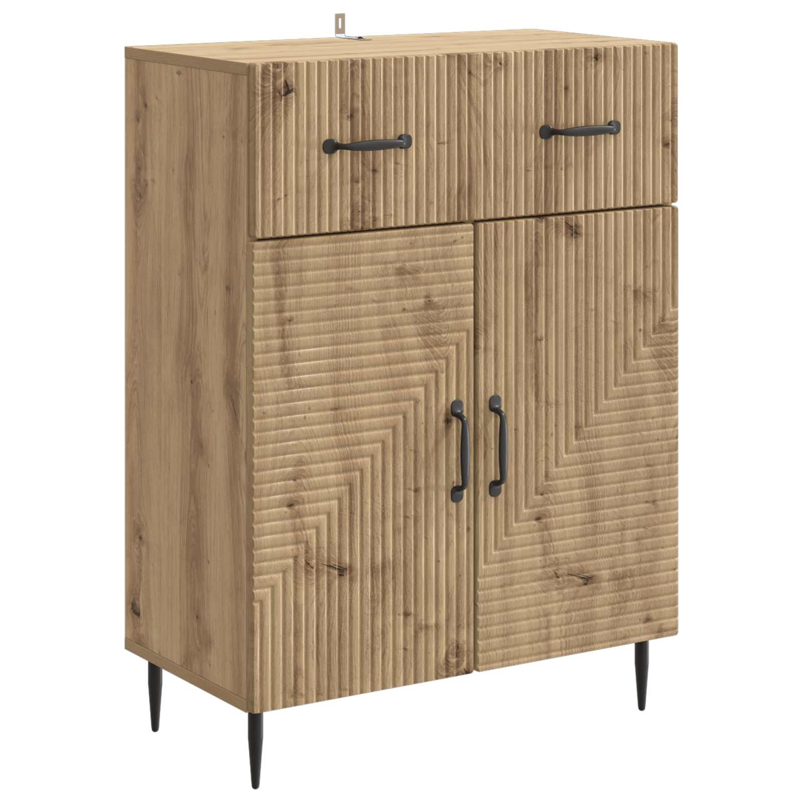 Kõide sahtliga Artisan tamm 66 x 34,5 x 89,5 cm Tehispuit