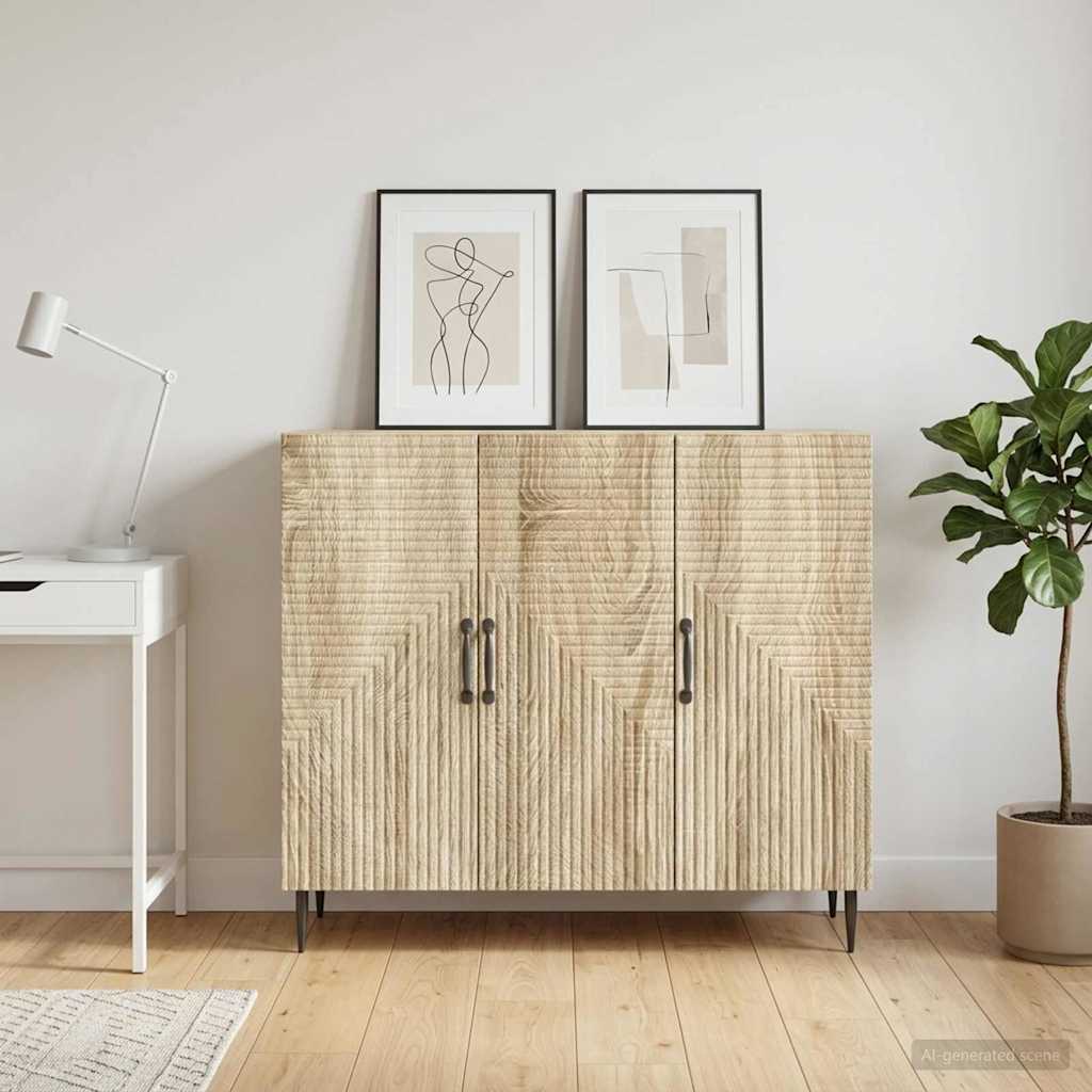 Kõide Sonoma tamm 89 x 34,5 x 80 cm Tehispuit