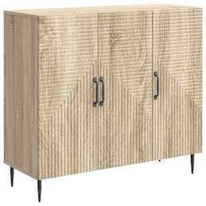 Servírovací skříň Dub sonoma 89 x 34,5 x 80 cm Kompozitní dřevo - obrázek 2