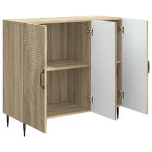 Servírovací skříň Dub sonoma 89 x 34,5 x 80 cm Kompozitní dřevo - obrázek 5