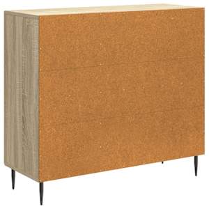 Servírovací skříň Dub sonoma 89 x 34,5 x 80 cm Kompozitní dřevo - obrázek 8