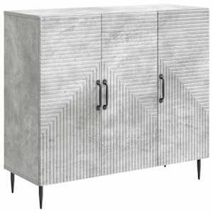 Servírovací skříň Betonově šedá 89 x 34,5 x 80 cm - obrázek 2