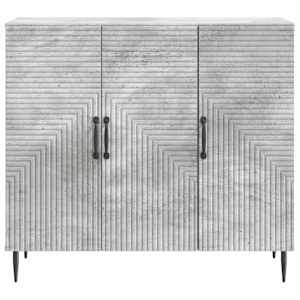 Servírovací skříň Betonově šedá 89 x 34,5 x 80 cm - obrázek 6