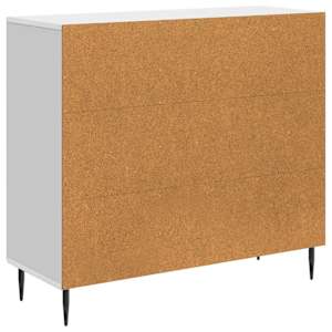 Servírovací skříň Bílá s vysokým leskem 89 x 34,5 x 80 cm - obrázek 8