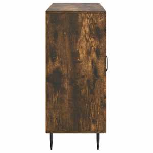 Servírovací skříň Kouřový dub 89 x 34,5 x 80 cm - obrázek 7