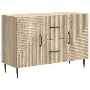 Servírovací skříň Dub sonoma 89 x 34,5 x 60 cm Kompozitní dřevo - obrázek 2