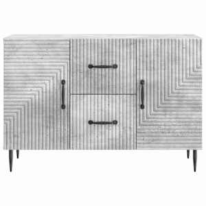 Servírovací skříň se zásuvkou Betonově šedá 89 x 34,5 x 60 cm - obrázek 6