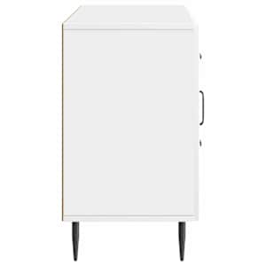 Servírovací skříň Bílá s vysokým leskem 89 x 34,5 x 60 cm - obrázek 7