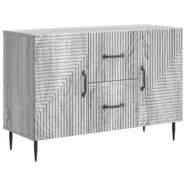 vidaXL K&otilde;ide sahtliga Hall Sonoma 89 x 34,5 x 60 cm Tehispuit