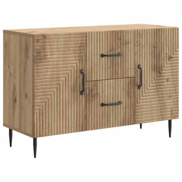 vidaXL K&otilde;ide Artisan tamm 89 x 34,5 x 60 cm Tehispuit
