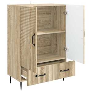 Servírovací skříň Dub sonoma 66 x 34,5 x 95 cm Kompozitní dřevo - obrázek 4