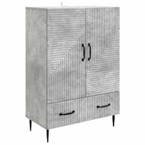 Servírovací skříň se zásuvkou Betonově šedá 66 x 34,5 x 95 cm - obrázek 2