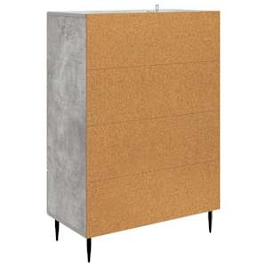 Servírovací skříň se zásuvkou Betonově šedá 66 x 34,5 x 95 cm - obrázek 7