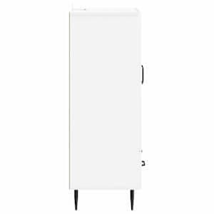 Servírovací skříň Bílá s vysokým leskem 66 x 34,5 x 95 cm - obrázek 6
