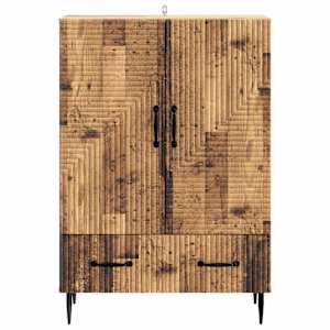Servírovací skříň se zásuvkou Staré dřevo 66 x 34,5 x 95 cm - obrázek 5