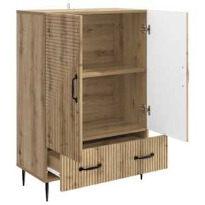 Servírovací skříň Dub artisan 66 x 34,5 x 95 cm - obrázek 4