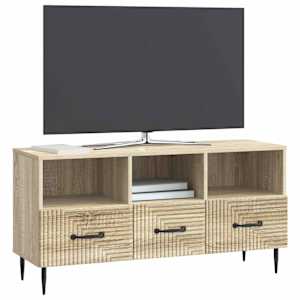 Televizní skříň Dub sonoma 102 x 34,5 x 50 cm Kompozitní dřevo - obrázek 2