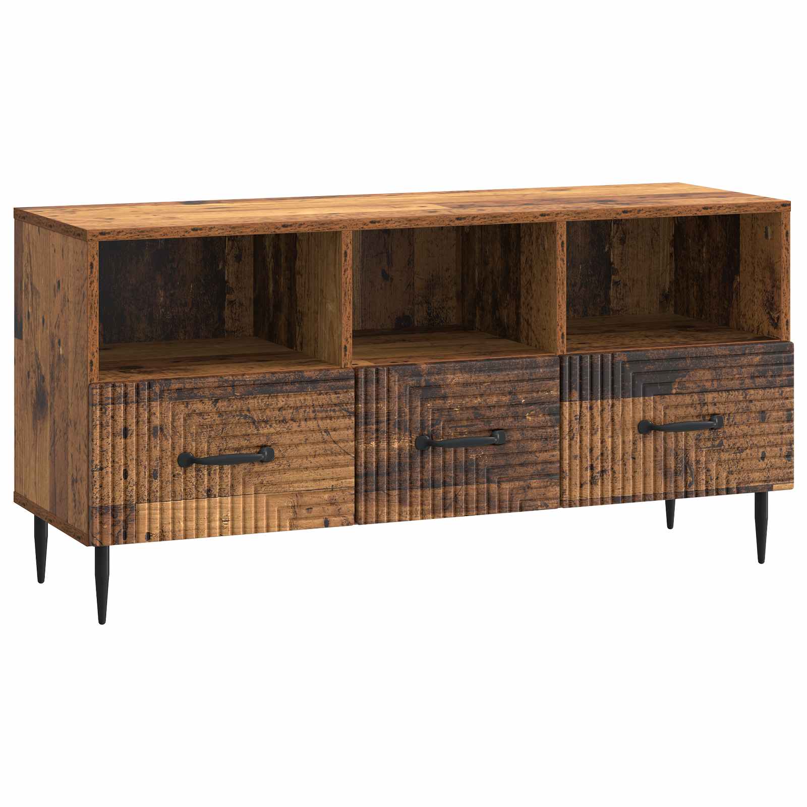 vidaXL Cabinet TV Lemn vechi 102 x 34,5 x 50 cm Lemn prelucrat