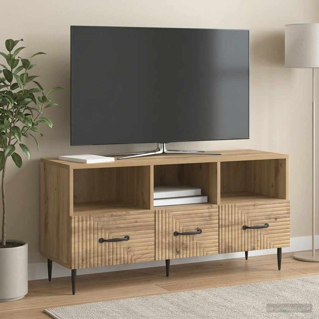 TV-kaappi Artisaanitammi 102 x 34,5 x 50 cm Tekninen puu