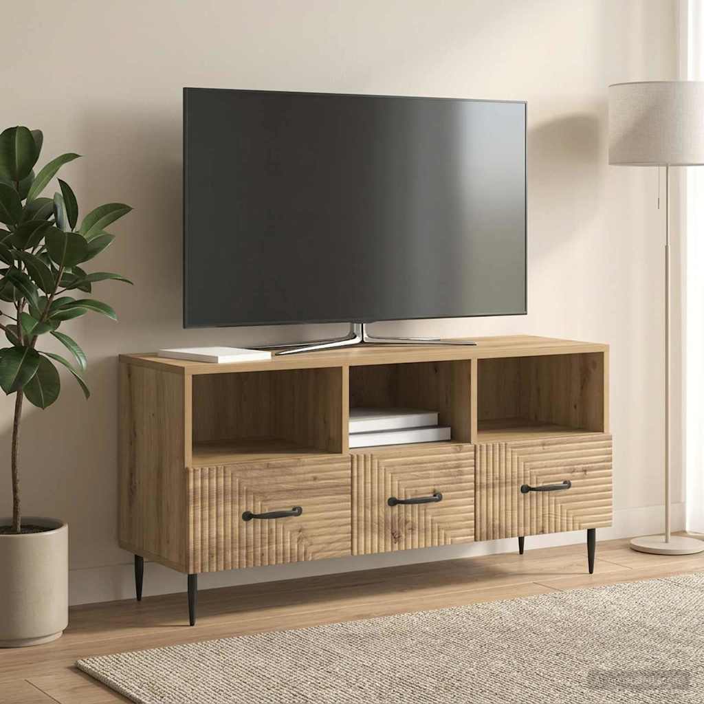 TV-kaappi Artisaanitammi 102 x 34,5 x 50 cm Tekninen puu