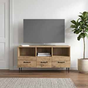 Televizní skříň 102 x 34,5 x 50 cm Dub artisan Kompozitní dřevo - obrázek 4