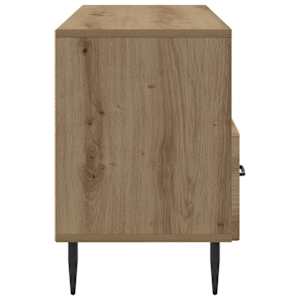 Televizní skříň 102 x 34,5 x 50 cm Dub artisan Kompozitní dřevo - obrázek 7