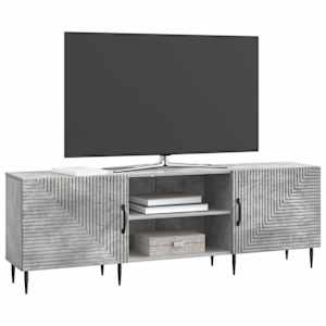 Televizní skříň Betonově šedá 150 x 31 x 50 cm Kompozitní dřevo - obrázek 3