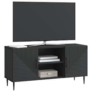 Televizní skříň Černá 102 x 34,5 x 50 cm Kompozitní dřevo - obrázek 3