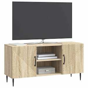 Televizní skříň Dub sonoma 102 x 34,5 x 50 cm Kompozitní dřevo - obrázek 3