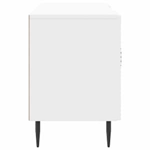 Televizní skříň Bílá s vysokým leskem 102 x 34,5 x 50 cm - obrázek 7