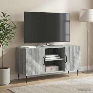 TV omarica Siva Sonoma 102 x 34,5 x 50 cm Inženirski les