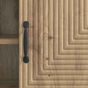 Televizní skříň 102 x 34,5 x 50 cm Dub artisan Kompozitní dřevo - obrázek 10