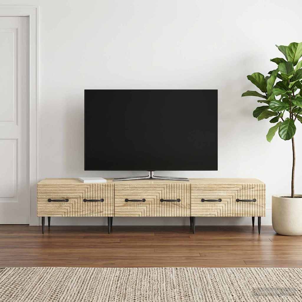 TV-kaappi Sonoma-tammi 147 x 34,5 x 30 cm Tekninen puu