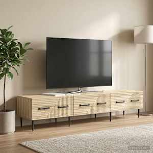 TV omarica Sonoma hrast 147 x 34,5 x 30 cm Inženirski les