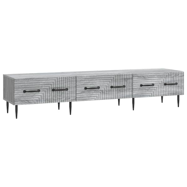 vidaXL Telerikapp sahtliga Hall Sonoma 147 x 34,5 x 30 cm Tehispuit