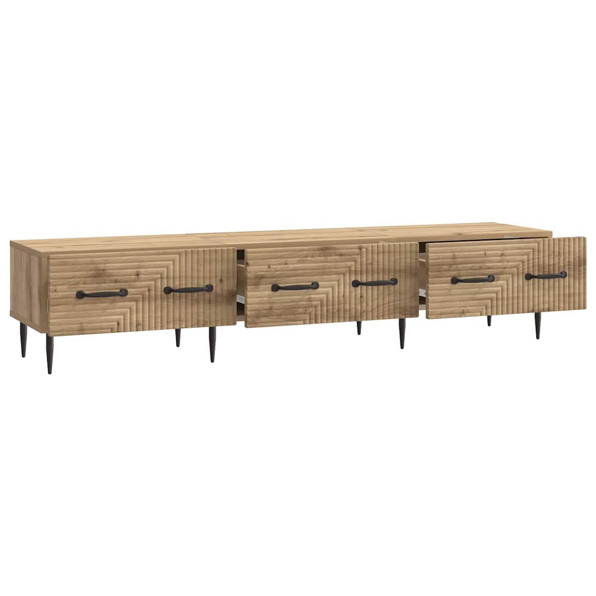 TV-skab 147 x 34,5 x 30 cm Konstrueret træ - Billede 5