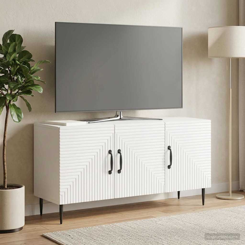 vidaXL Cabinet TV Alb 99 x 34,5 x 50 cm Lemn prelucrat