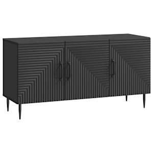 TV omarica Črna 99 x 34,5 x 50 cm Inženirski les