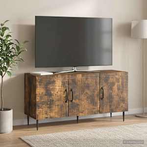 TV omarica Dimljen hrast 99 x 34,5 x 50 cm Inženirski les