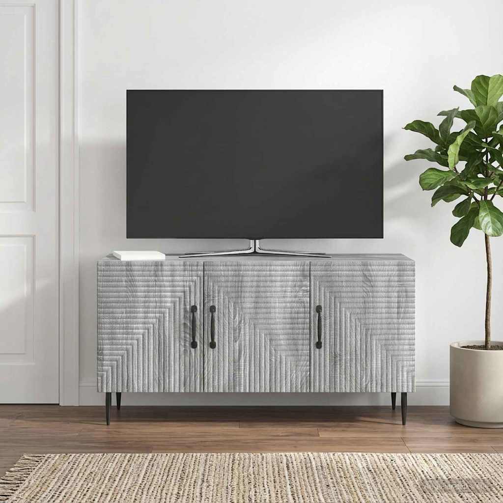 TV-kaappi Harmaa sonoma 99 x 34,5 x 50 cm Tekninen puu