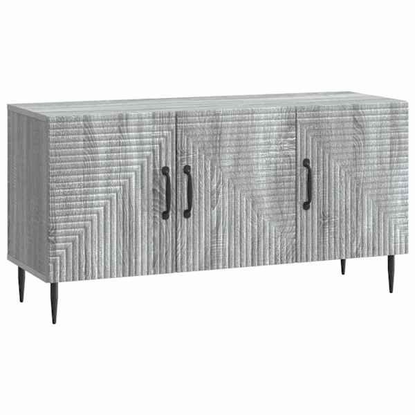 vidaXL Telerikapp Hall Sonoma 99 x 34,5 x 50 cm Tehispuit