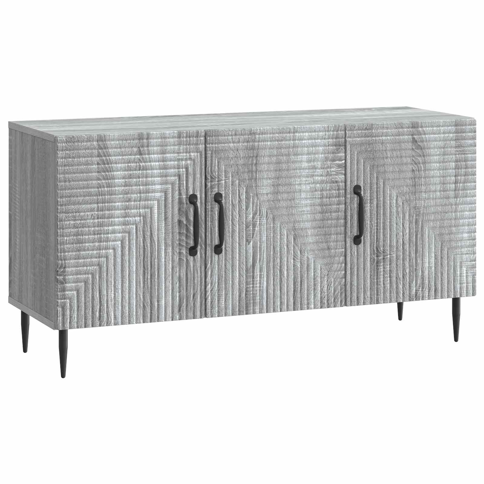 vidaXL Cabinet TV Sonoma gri 99 x 34,5 x 50 cm Lemn prelucrat