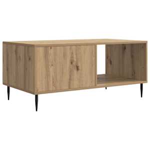 Konferenční stolek Dub artisan 90 x 50 x 40 cm Kompozitní dřevo - obrázek 7