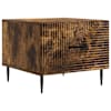vidaXL Kohvilaud sahtliga Suitsutatud tamm 49 x 50 x 40 cm Tehispuit