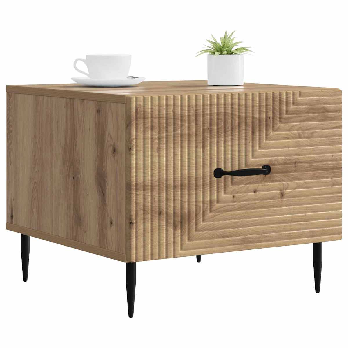 Sofabord 49 x 50 x 40 cm Konstrueret træ - Billede 3