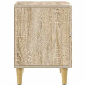 Noční stolek 2 pcs Dub sonoma 43 x 34,5 x 48 cm - obrázek 5
