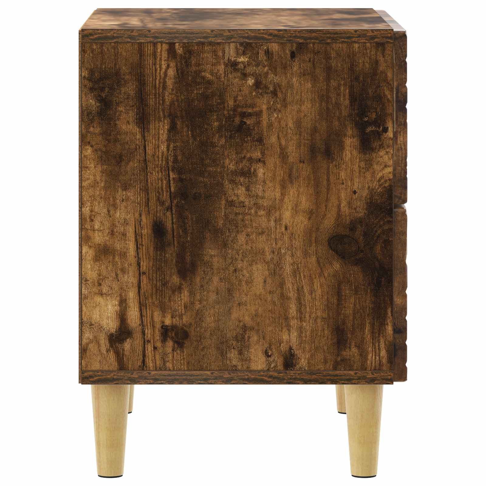 Κομοδίνο Καπνισμένο Ξύλο Δρυός 43 x 34,5 x 48 εκ - Image 4