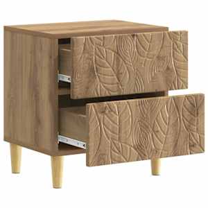 Noční stolek 2 pcs Dub artisan 43 x 34,5 x 48 cm - obrázek 3