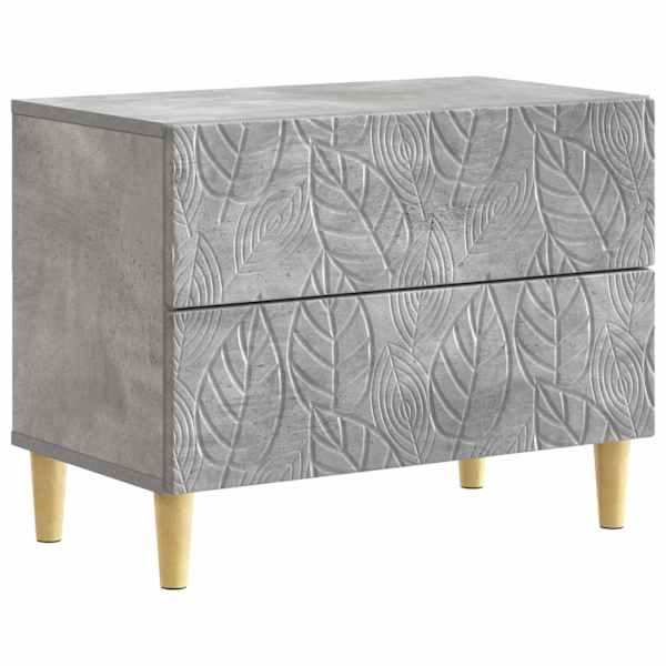 vidaXL &Ouml;&ouml;kapp Betoonhall 62 x 34,5 x 48 cm Tehispuit