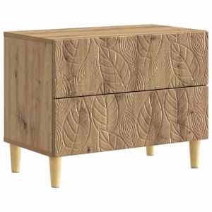 Noční stolek Dub artisan 62 x 34,5 x 48 cm Kompozitní dřevo - obrázek 1